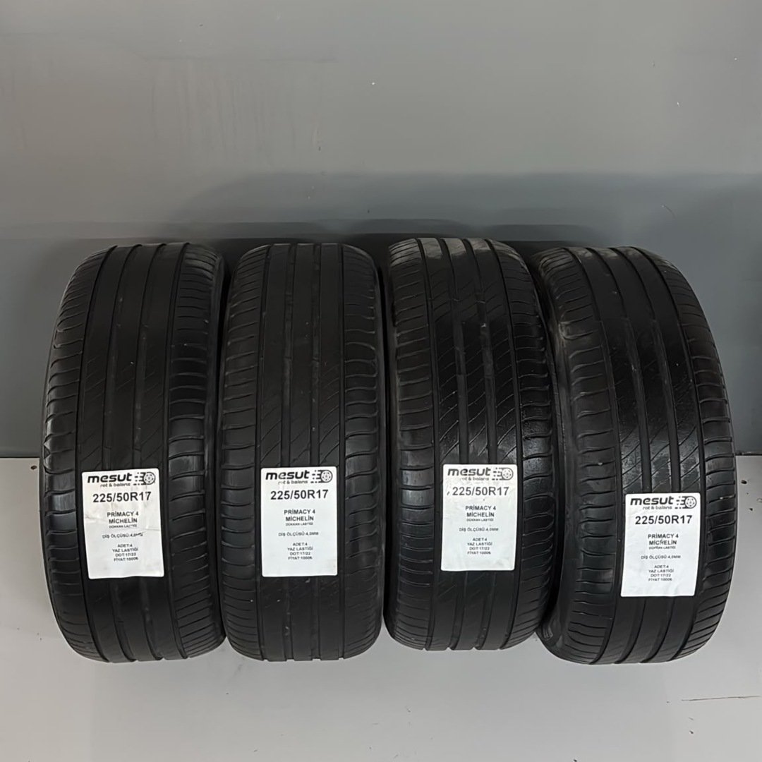 225/50R17 MİCHELİN PRİMACY 4 ÇIKMA YAZ LASTİĞİ — görsel 3
