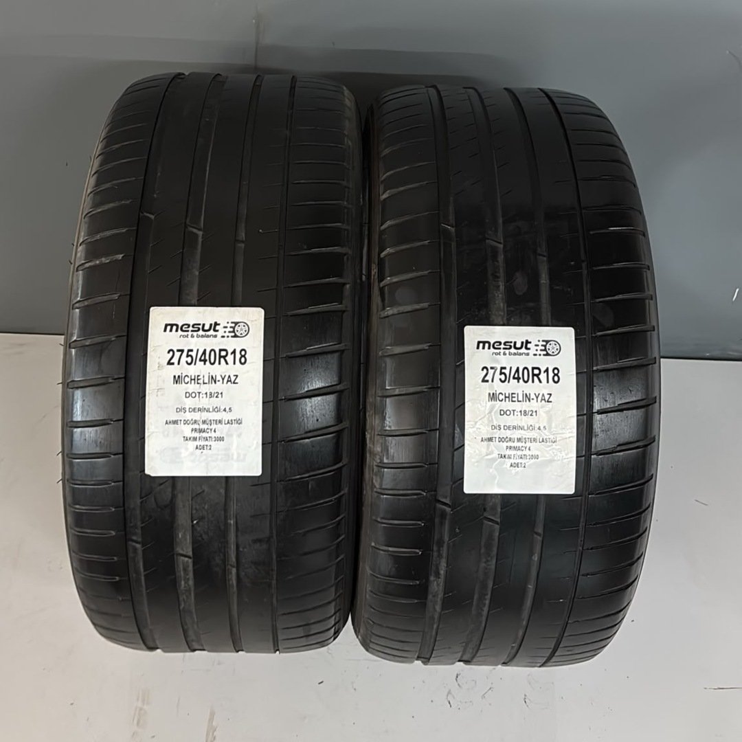 275/40R18	MİCHELİN PRİMACY 4 ÇIKMA YAZ LASTİĞİ — görsel 3