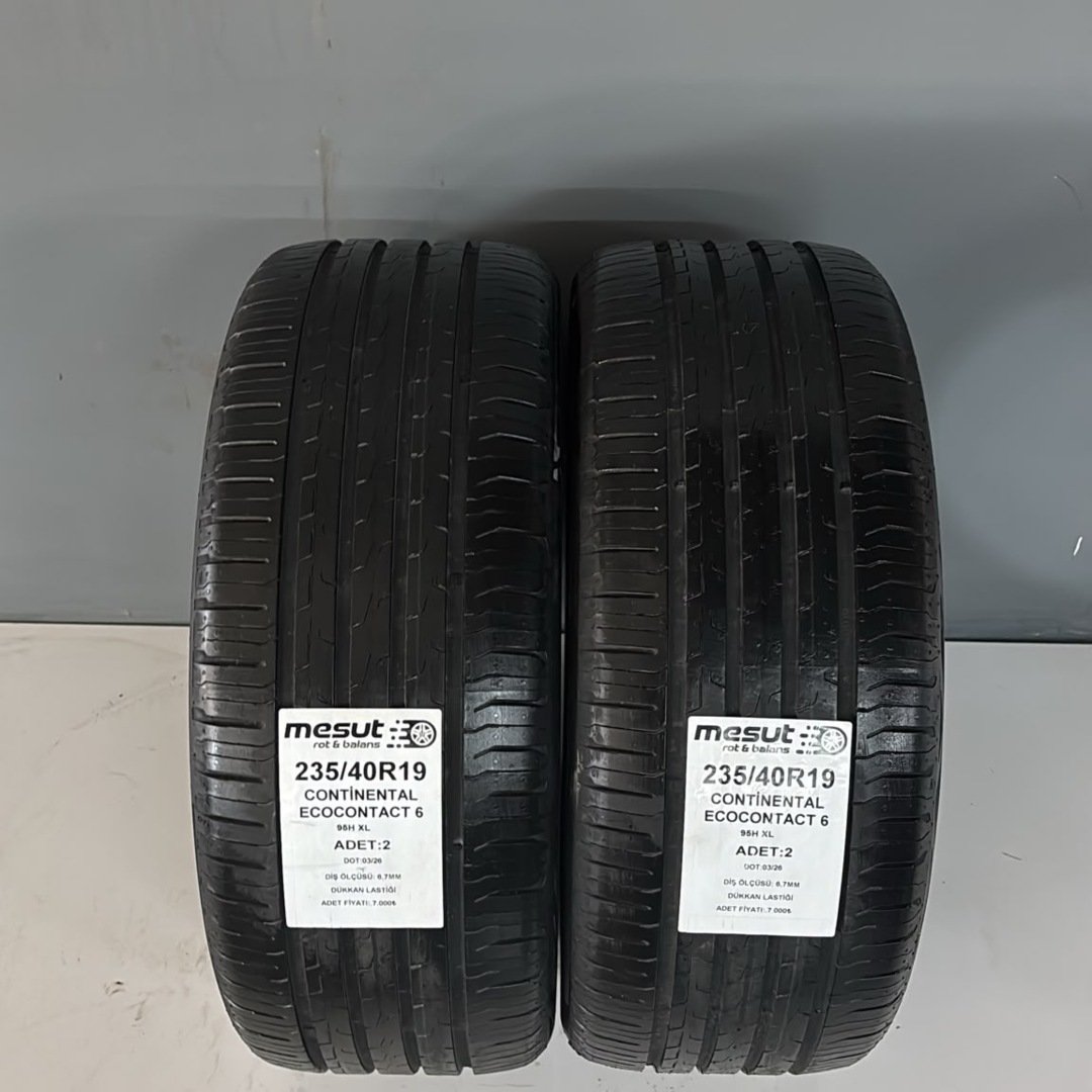 235/40R19	CONTİNENTAL ECOCONTACT 6 ÇIKMA YAZ LASTİĞİ — görsel 3