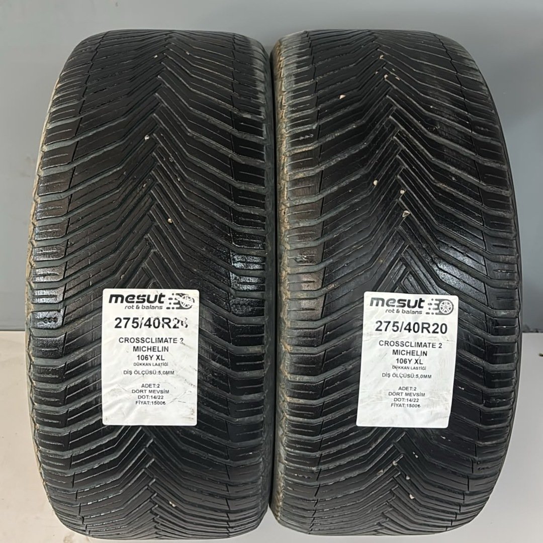 275/40R20 MİCHELİN CROSSCLİMATE 2 ÇIKMA DÖRT MEVSİM LASTİK — görsel 3