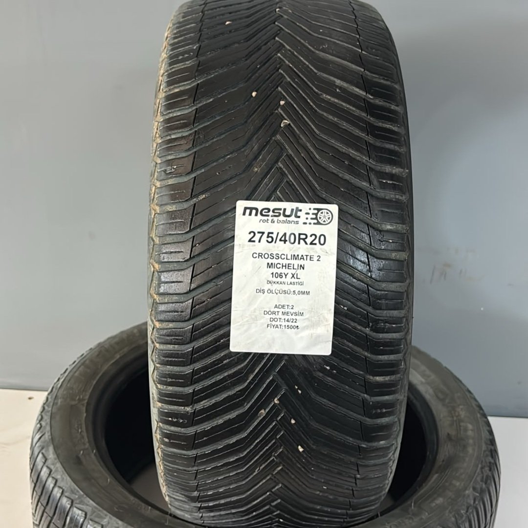 275/40R20 MİCHELİN CROSSCLİMATE 2 ÇIKMA DÖRT MEVSİM LASTİK