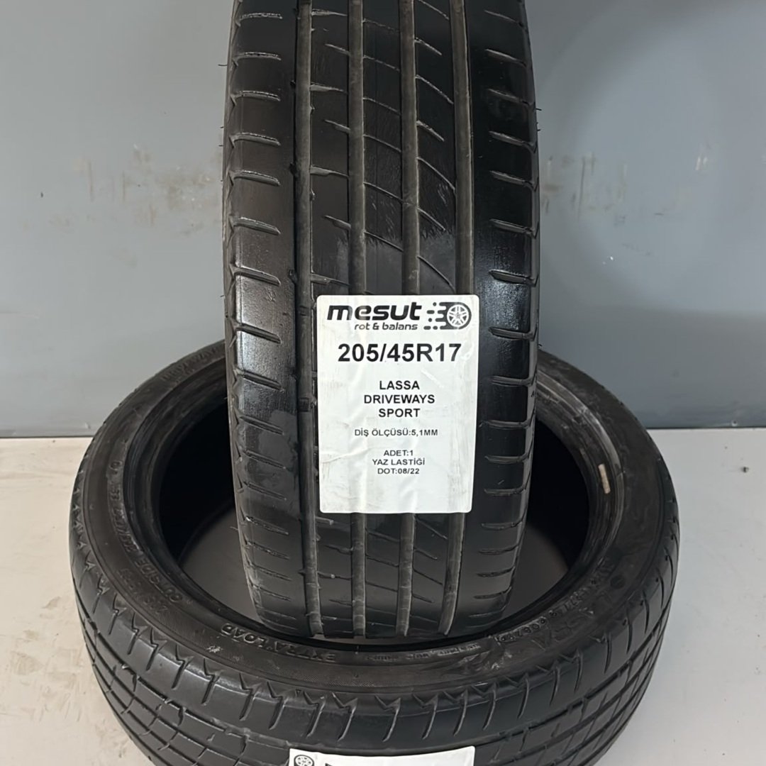 205/45R17 LASSA DRIVEWAYS SPORT ÇIKMA YAZ LASTİĞİ