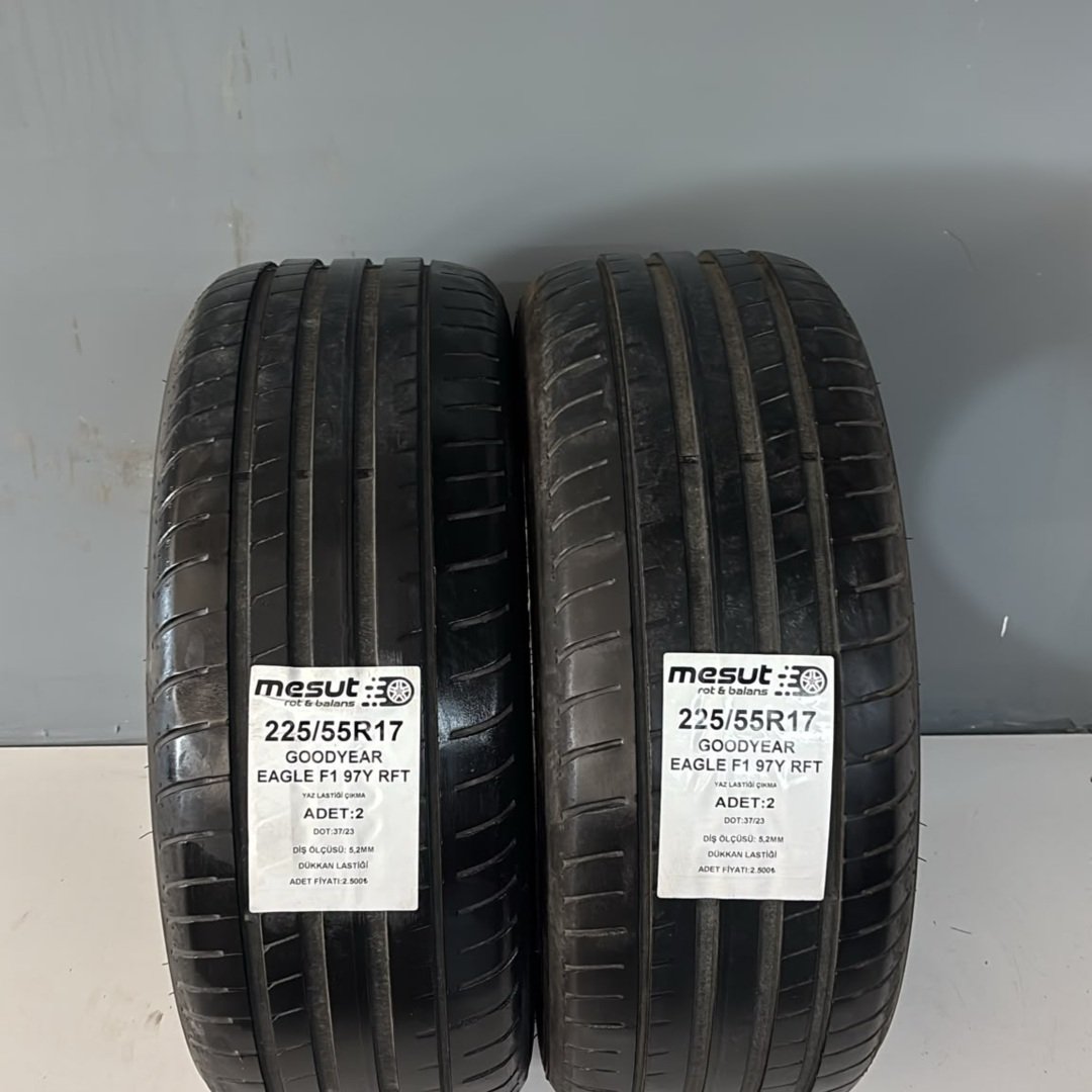 225/55R17 GOODYEAR EAGLE F1 RFT ÇIKMA YAZ LASTİĞİ — görsel 3