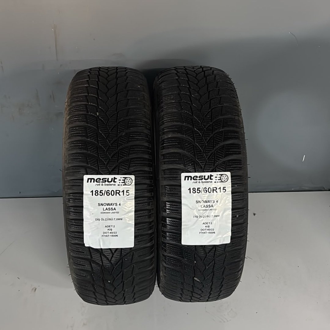 185/60R15	LASSA SNOWAYS ÇIKMA KIŞ LASTİĞİ — görsel 3