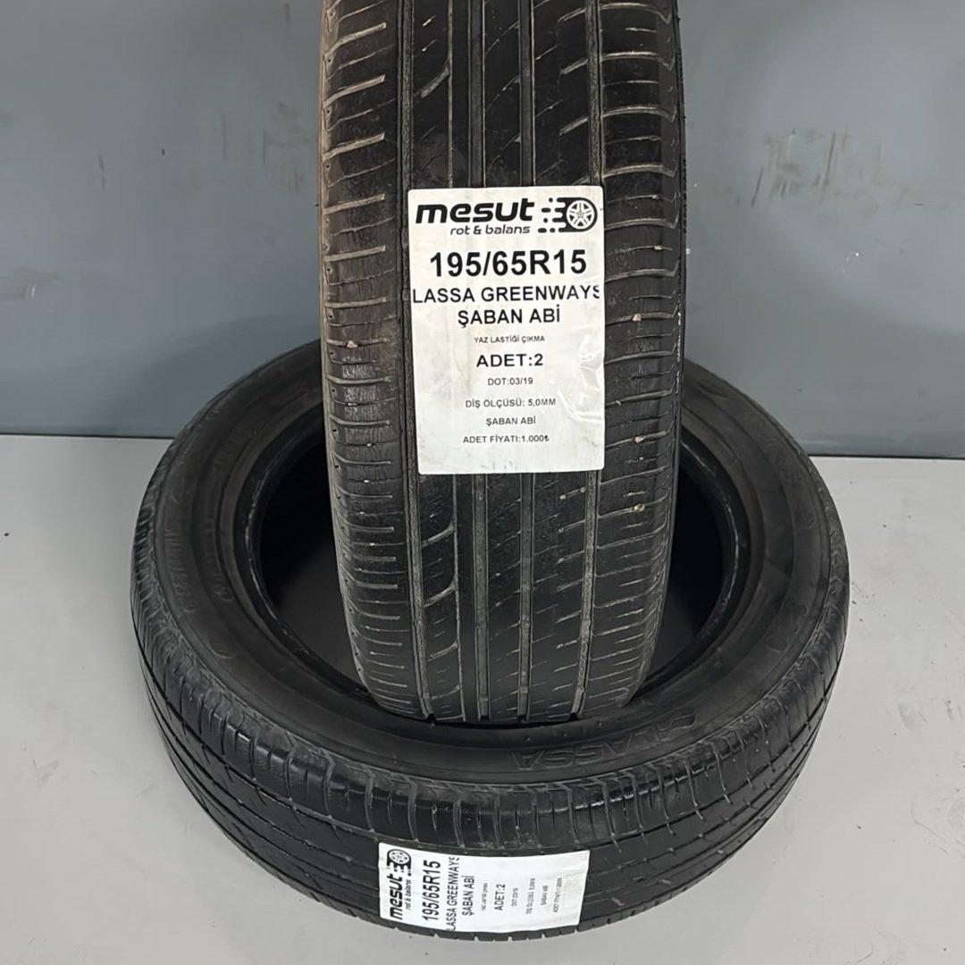195/65R15 LASSA GREENWAYS ÇIKMA YAZ LASTİĞİ