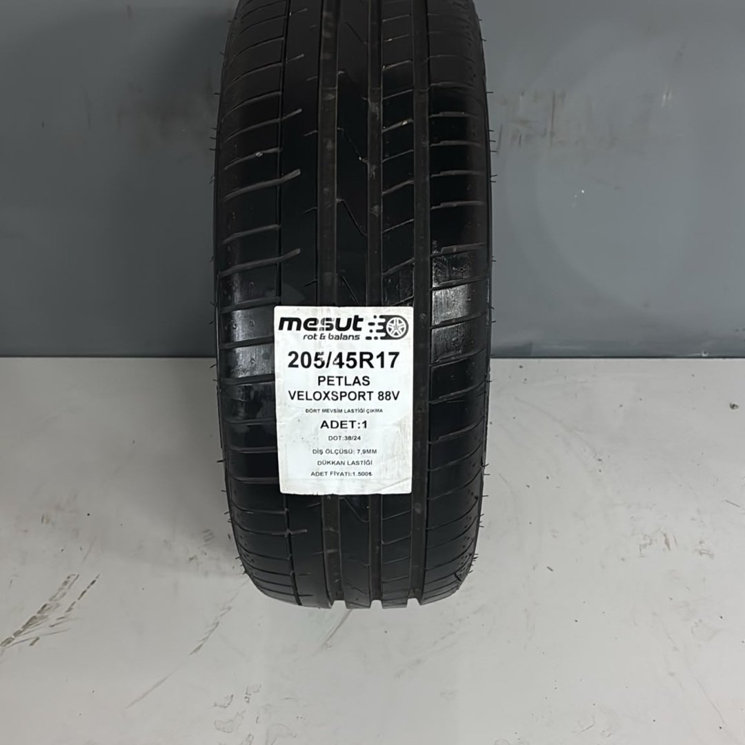 205/45R17 PETLAS VELOXSPORT ÇIKMA YAZ LASTİĞİ — görsel 3