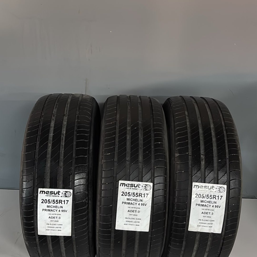 205/55R17 MICHELİN PRİMACY 4 ÇIKMA YAZ LASTİĞİ — görsel 3