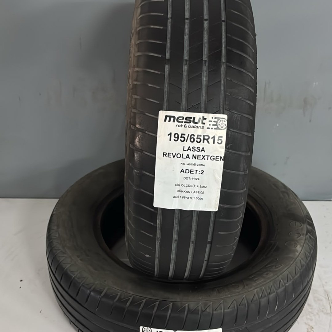195/65R15 LASSA REVOLA NEXTGEN ÇIKMA YAZ LASTİĞİ