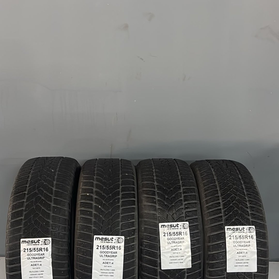 215/55R16 GOODYEAR ULTRAGRİP ÇIKMA KIŞ LASTİĞİ — görsel 3
