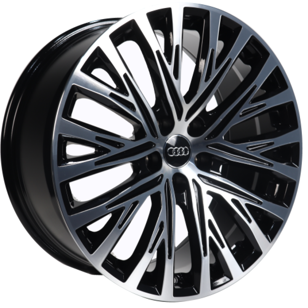 19JANT 5*112 19*8,5 ET30 66,45 BLACK MACHINED AUDI