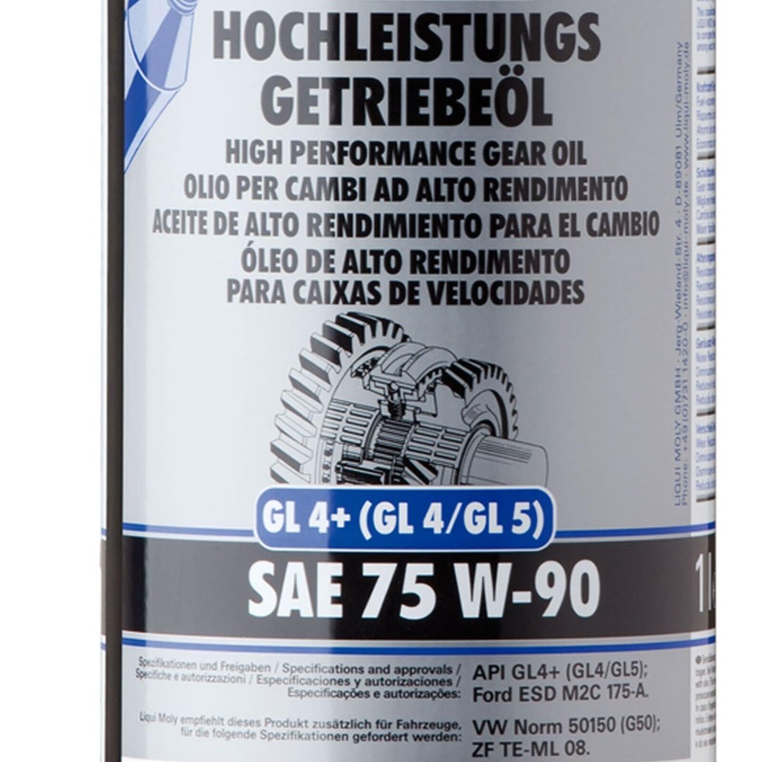 LIQUI MOLY GL4+ Dişli Yağı SAE 75W90 (4434)