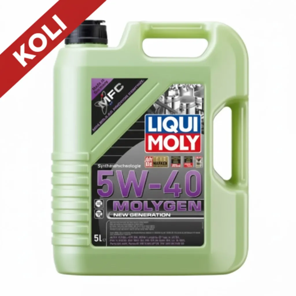 LIQUI MOLY 5W40 Motor Yağı Molygen New Generation 5 Litre (4'lü) 8536