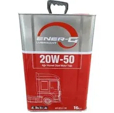 Ener-G 20W-50 Ağır Hizmet Dizel Motor Yağı 14 Kg-16 L