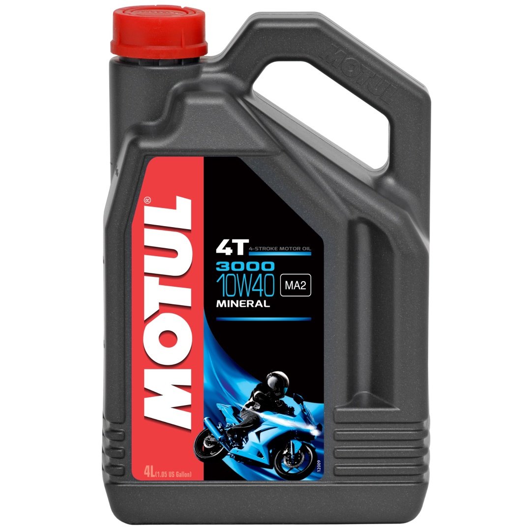MOTUL 3000 10W40 Motosiklet Motor Yağı 4T 1L (107672)