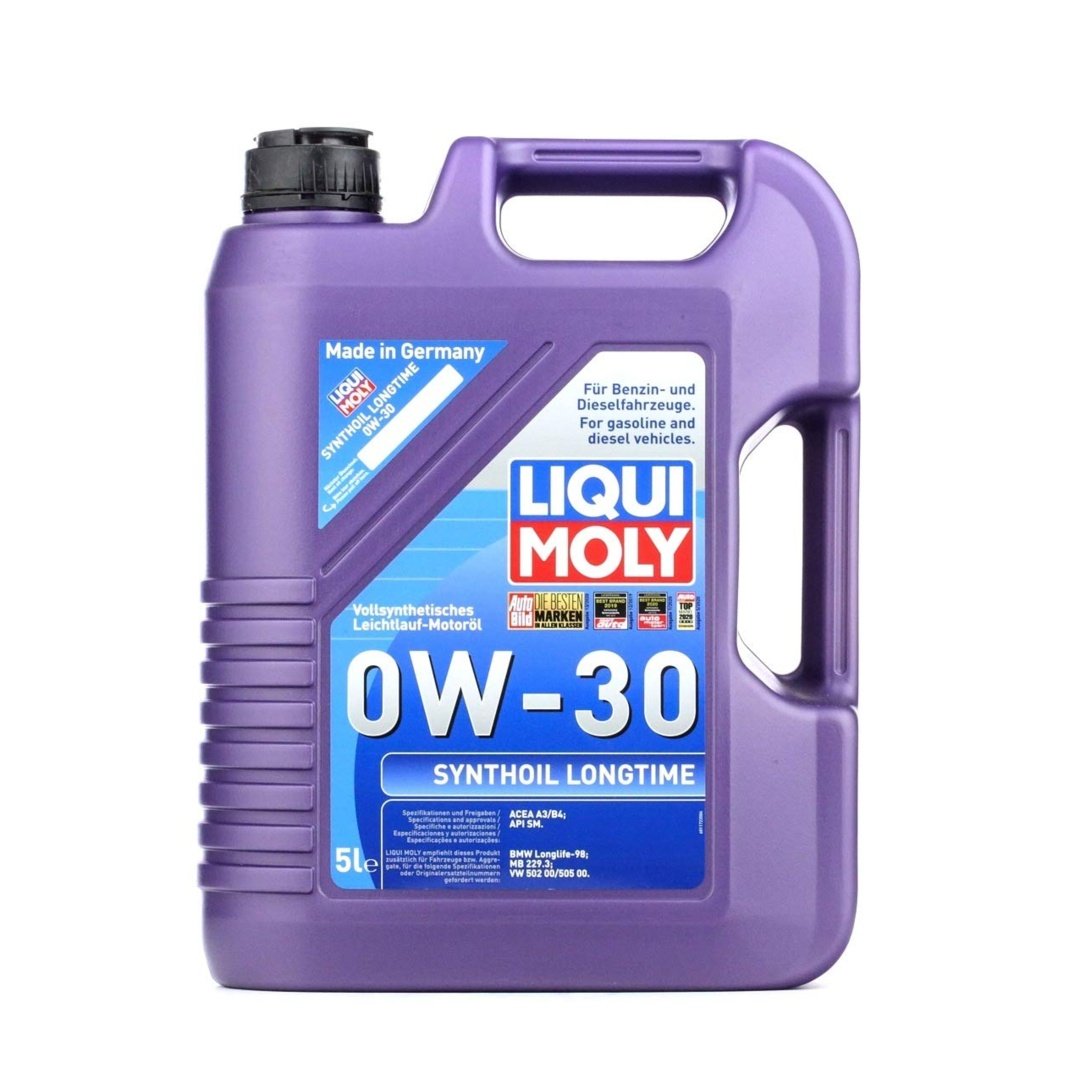LIQUI MOLY 0W30 Motor Yağı Synthoil Longtime 5 Litre (8977) — görsel 2