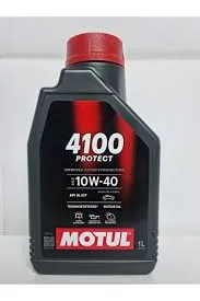 MOTUL 4100 PROTECT 10W-40 4L - Yüksek Performanslı Sentetik Motor Yağı (113000)