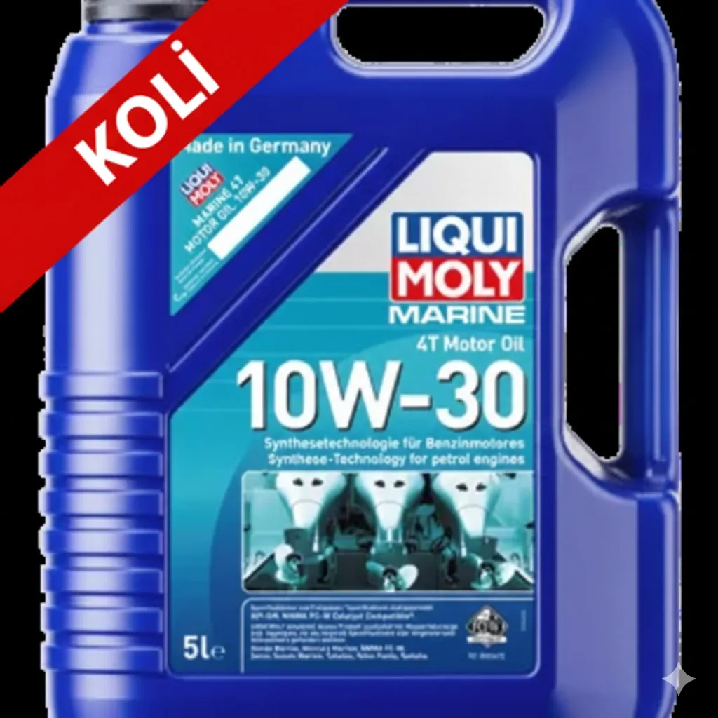 LIQUI MOLY 10W30 4T Marine Motor Yağı 5 Litre (4'lü) 25023
