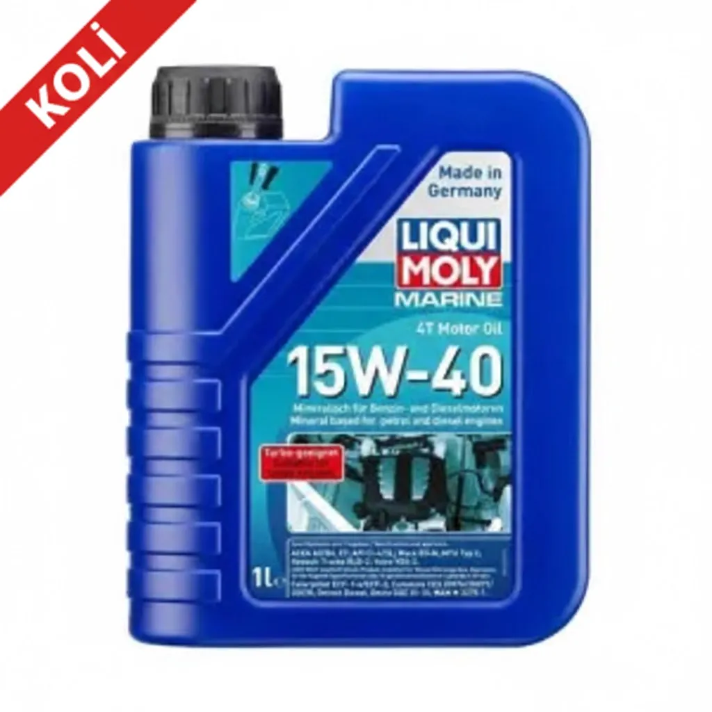 LIQUI MOLY Marine 4T Motor Yağı 15W-40 1 l (6'lı) 25015