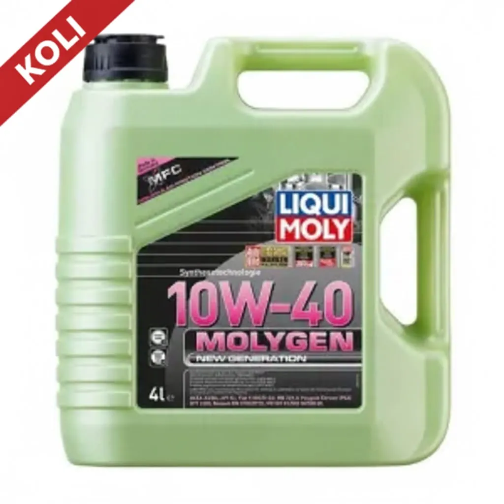LIQUI MOLY 10W40 Motor Yağı Molygen New Generation 4 Litre (4'lü) 8538