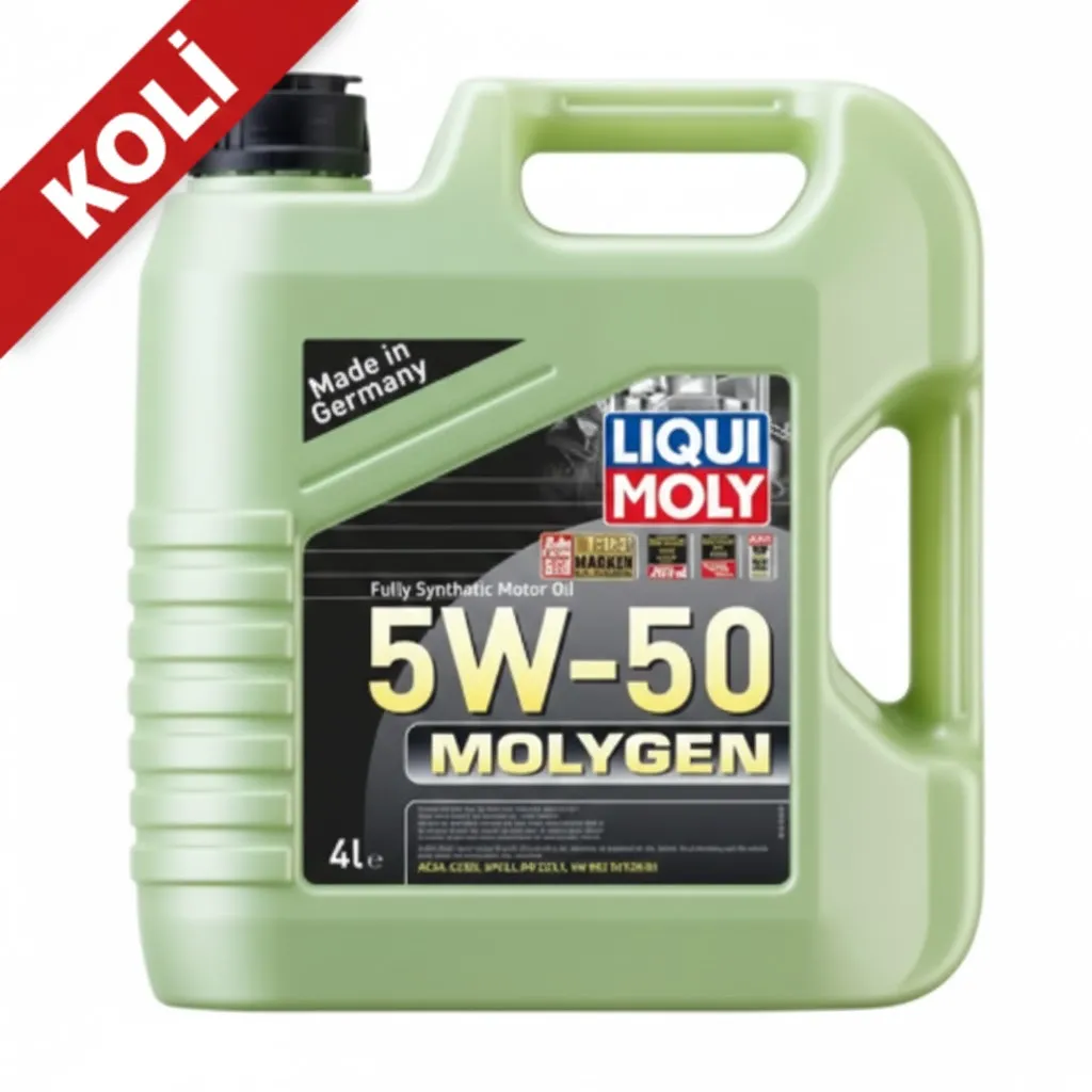 LIQUI MOLY 5W50 Tam Sentetik Motor Yağı Molygen New Generation 4 Litre (4'lü) 2543