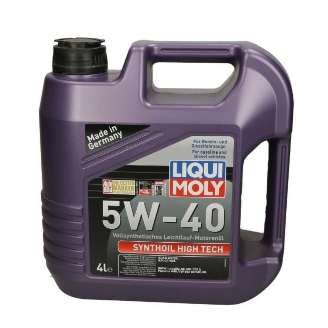 Liqui Moly Synthoil High Tech 5W-40 Tam Sentetik Motor Yağı 4 Litre 2194 — görsel 3