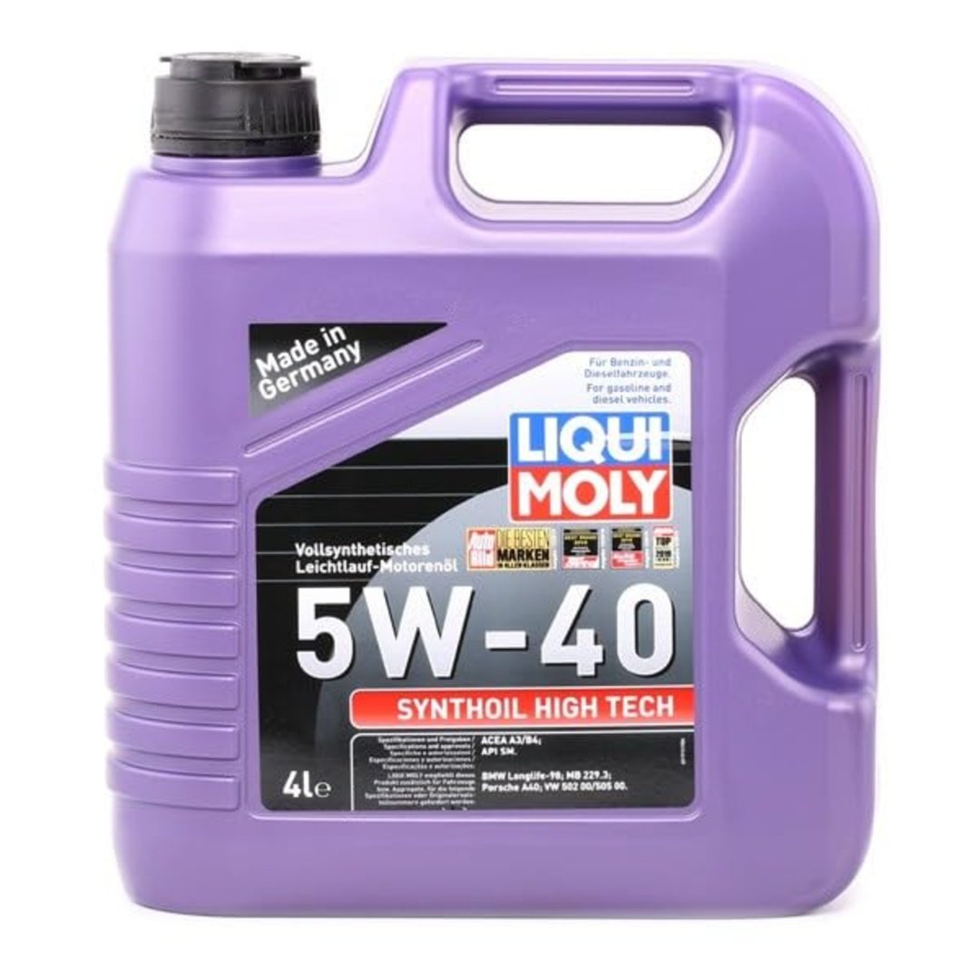 Liqui Moly Synthoil High Tech 5W-40 Tam Sentetik Motor Yağı 4 Litre 2194