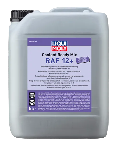 LIQUI MOLY Radyatör Antifrizi RAF 12+ (G12+) Kırmızı 5 l (8810)