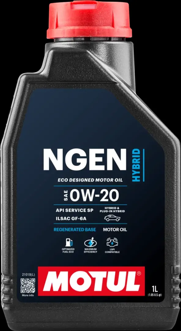 MOTUL NGEN HYBRID 0W-20 111898 1L