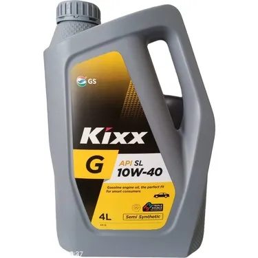 KİXX G API SL 10W40 4LT Motor Yağı - Yüksek Performanslı Sentetik Yağ