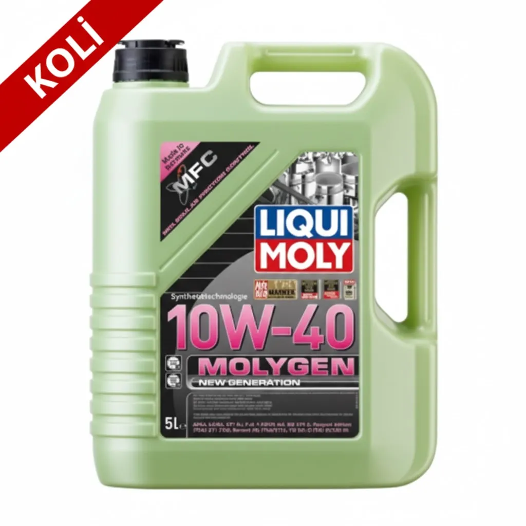 LIQUI MOLY 10W40 Motor Yağı Molygen New Generation 5 Litre (4'lü) 9951