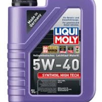 LIQUI MOLY 5W40 Synthoil High Tech Tam Sentetik Motor Yağı 1 Litre (1855) — görsel 3