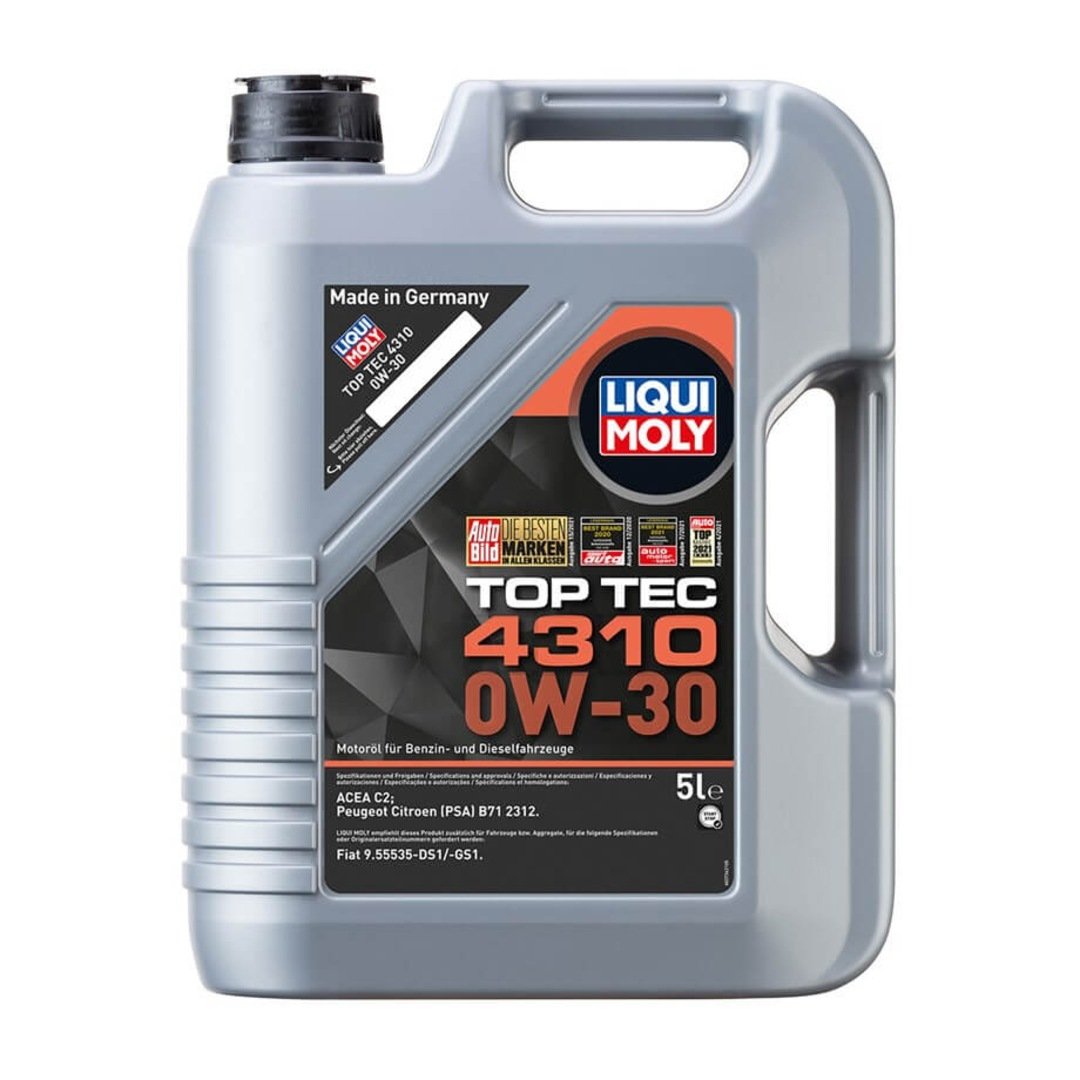 LIQUI MOLY 0W30 Motor Yağı Tam Sentetik TOP TEC 4310 5 Litre (2362)