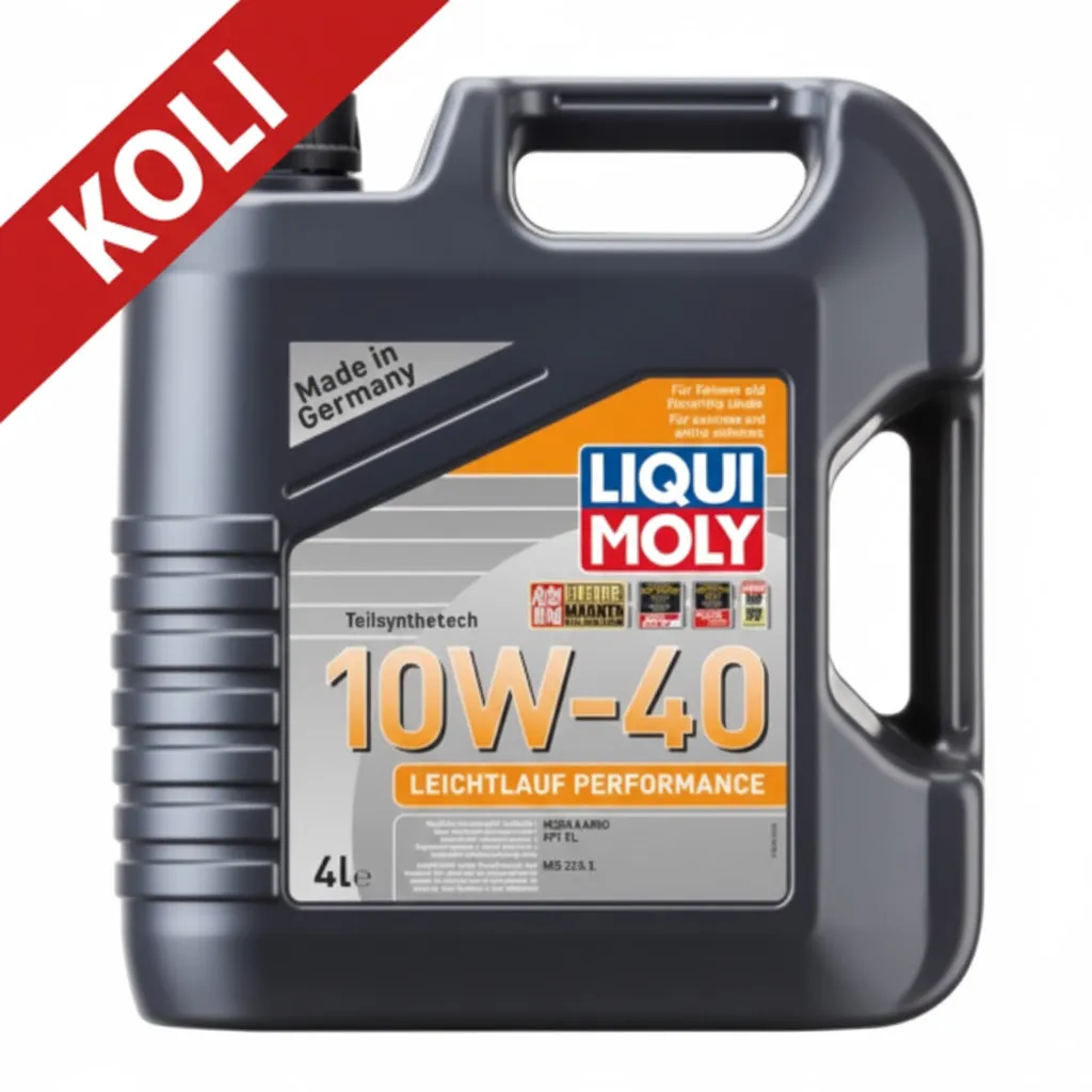 LIQUI MOLY 10W40 Motor Yağı Leichtlauf Perform 4 Litre (4'lü) 8998