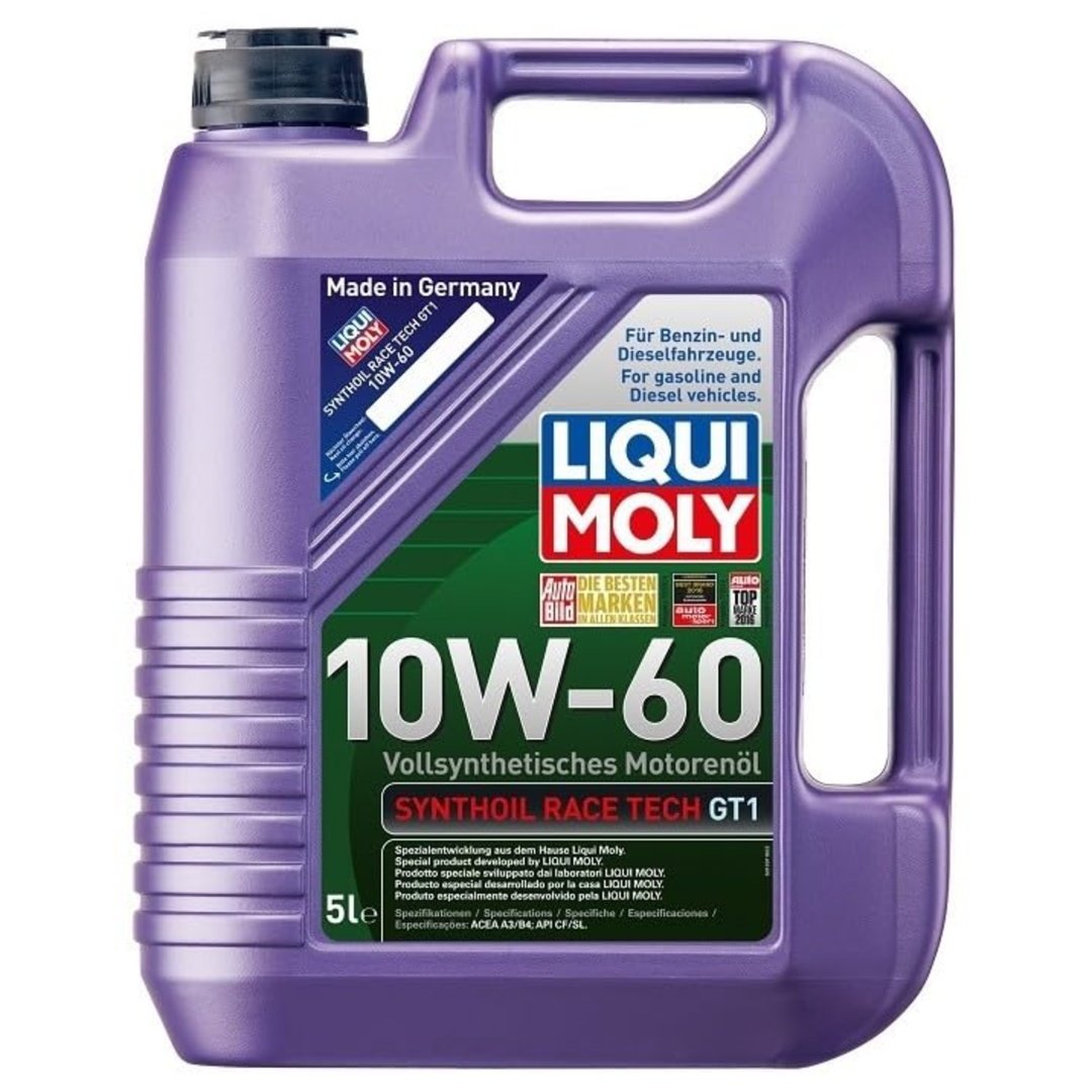 LIQUI MOLY 10W60 Motor Yağı Synthoil Race Tech GT1 5 Litre (8909)