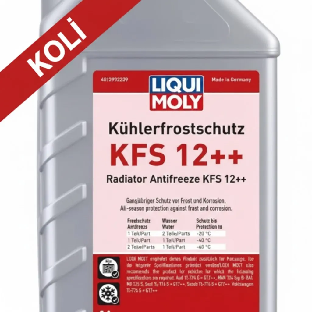 LIQUI MOLY Radyatör Antifrizi KFS12++ 1 l (6'lı) 21134