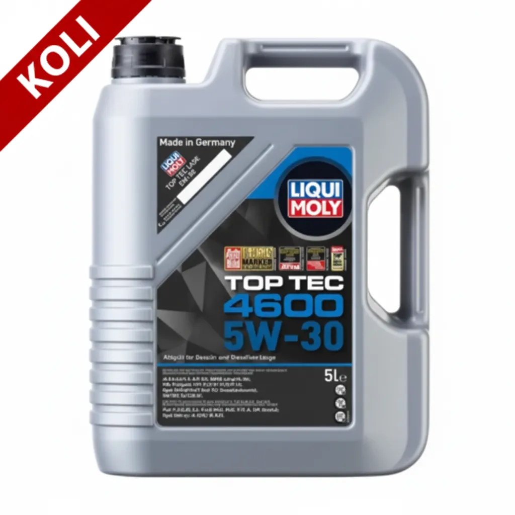 LIQUI MOLY 5W30 Motor Yağı Tam Sentetik TOP TEC 4600 5 Litre (4'lü) 2316