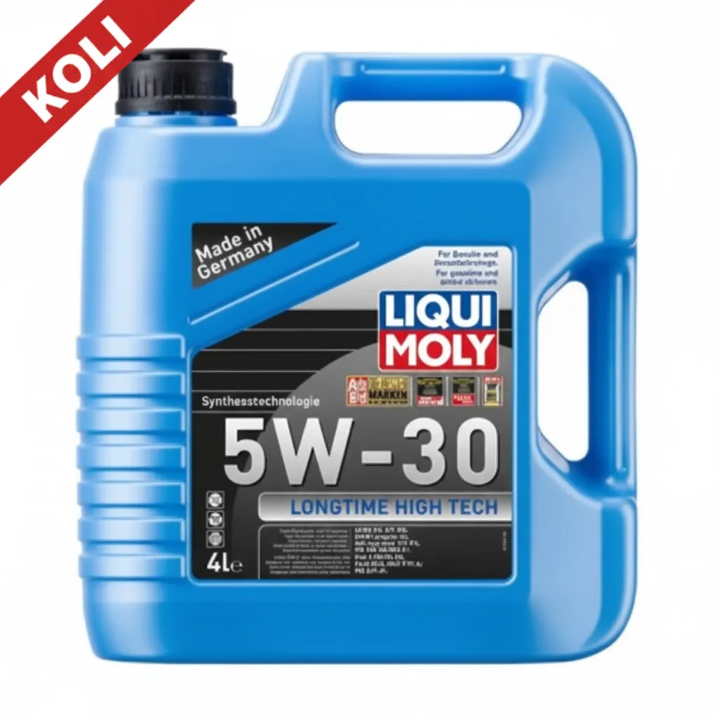LIQUI MOLY 5W30 Motor Yağı DPF'li Sentetik LONGTIME HIGH TECH 4 Litre (4'lü) 1144