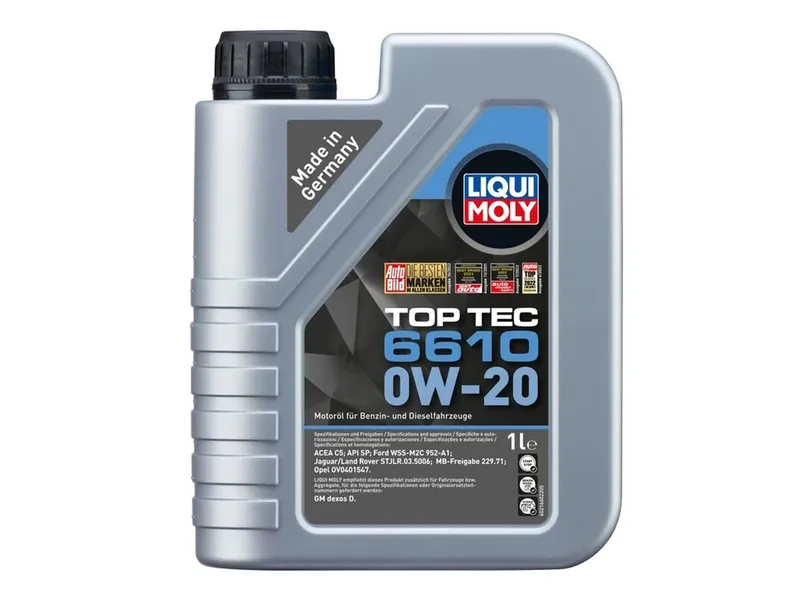LIQUI MOLY 0W20 Motor Yağı Top Tec 6610 1 Litre (21660)