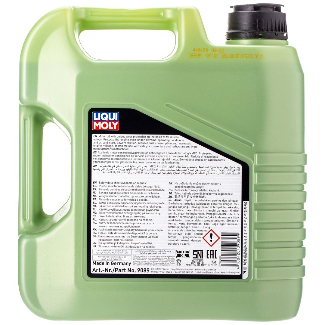 LIQUI MOLY 5W30 DPF Motor Yağı Molygen New Generation 4 Litre (21225) — görsel 2