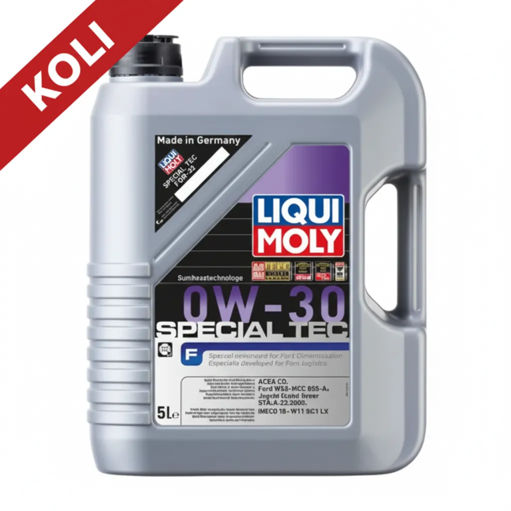 LIQUI MOLY 0W30 Motor Yağı Special Tec F 5 Litre (4'lü) 8903