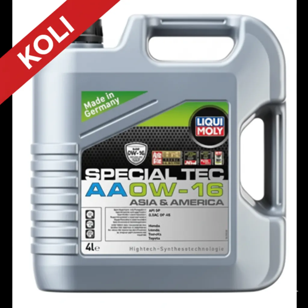 LIQUI MOLY 0W16 Motor Yağı Special Tec AA 4 Litre (4'lü) 21327