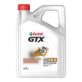 Castrol Gtx 20w-50 Lpg 4 Lt Motor Yağı - 2025