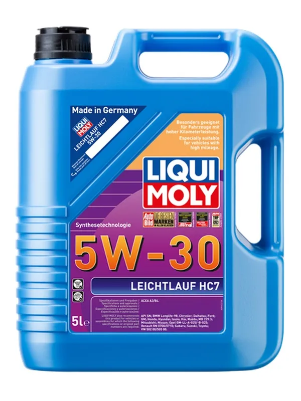 LIQUI MOLY 5W30 Motor Yağı Leichtlauf HC7 5 Litre (8542)