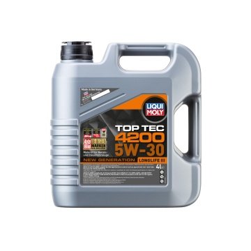 Liqui Moly Top Tec 4200 5W-30 Tam Sentetik Motor Yağı 4 Litre (3715) — görsel 2