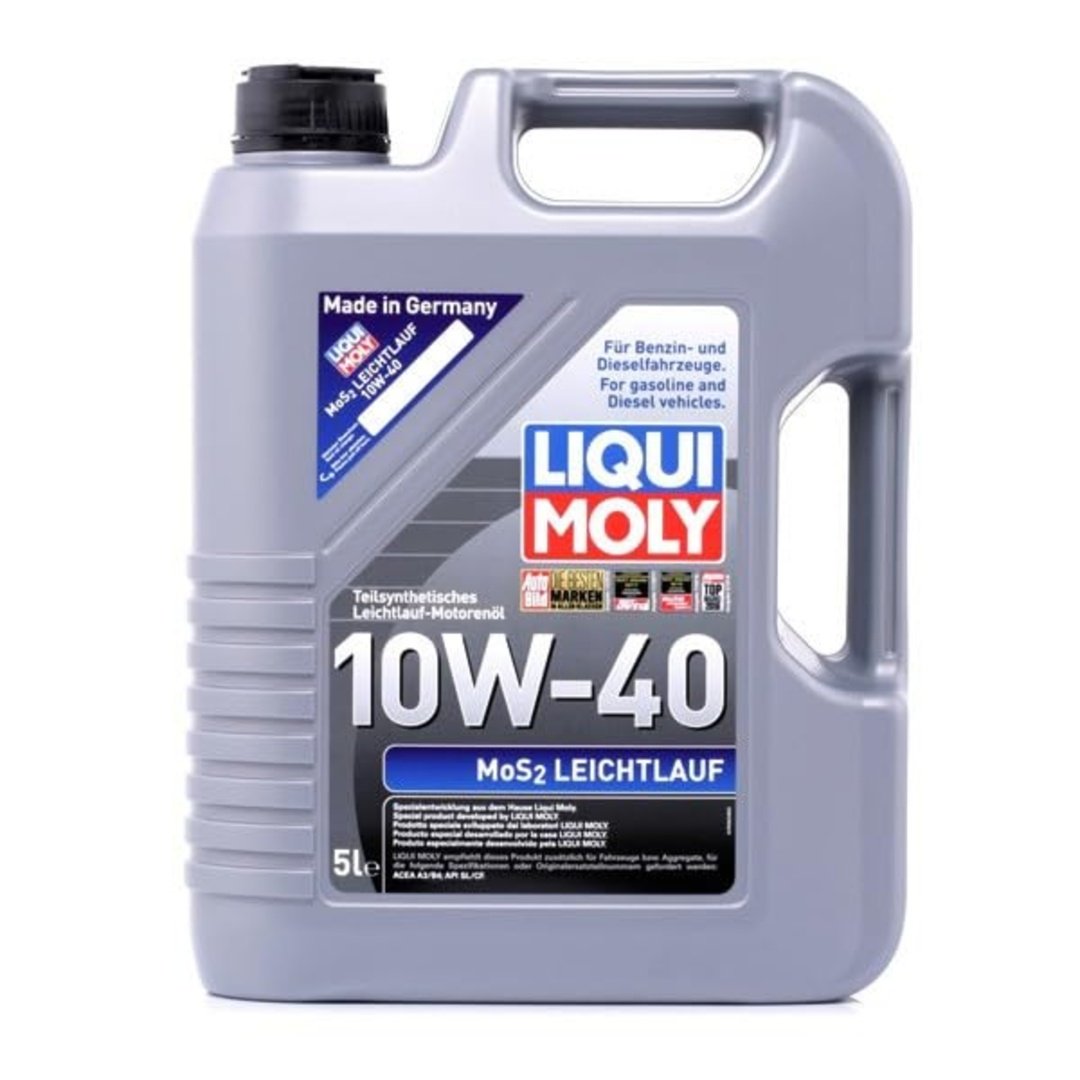LIQUI MOLY 10W40 Motor Yağı Kısmi Sentetik MoS2'li LEICHTLAUF 5 Litre (2184) — görsel 4
