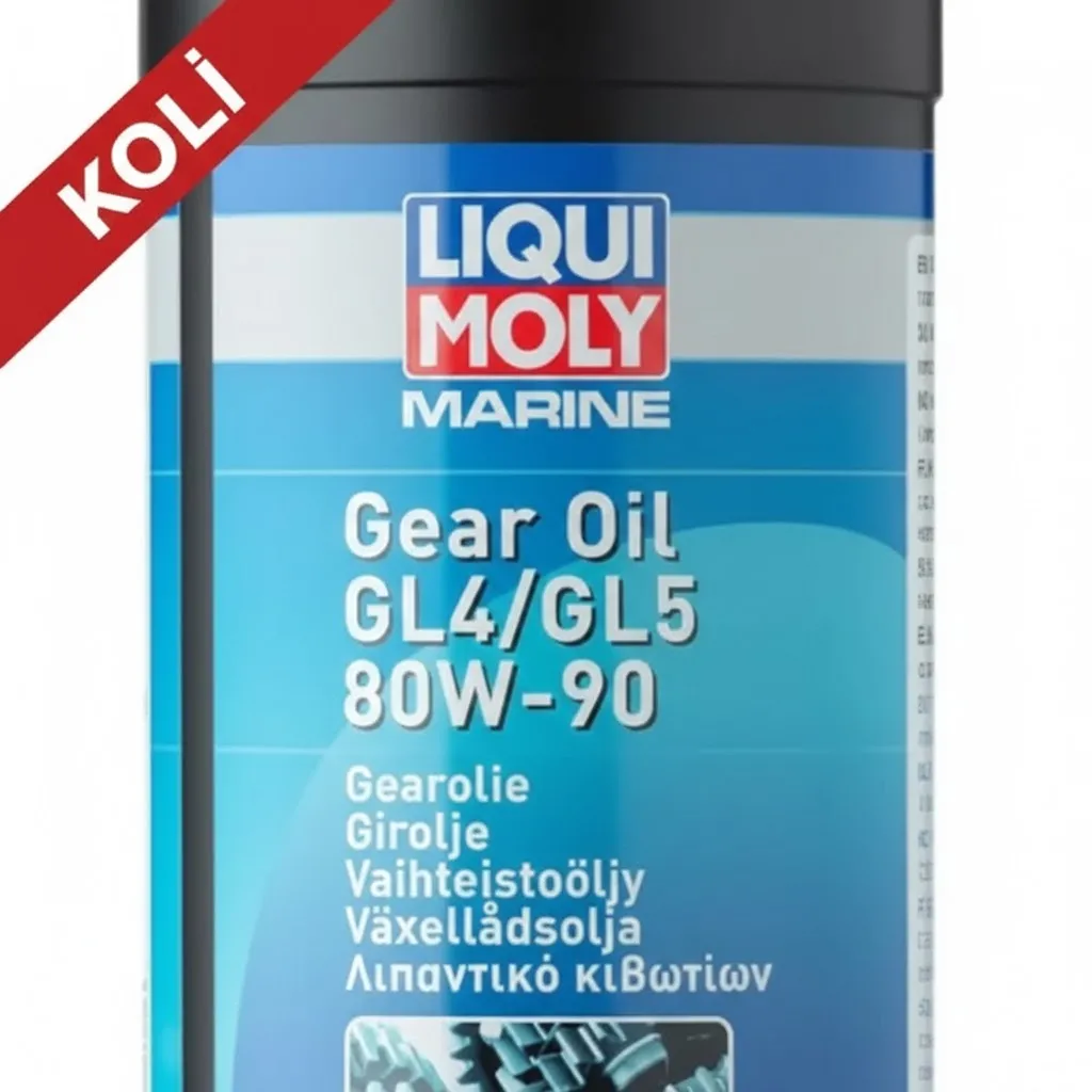LIQUI MOLY Marine Dişli Yağı GL4/GL5 80W-90 1L (6'lı) 25069