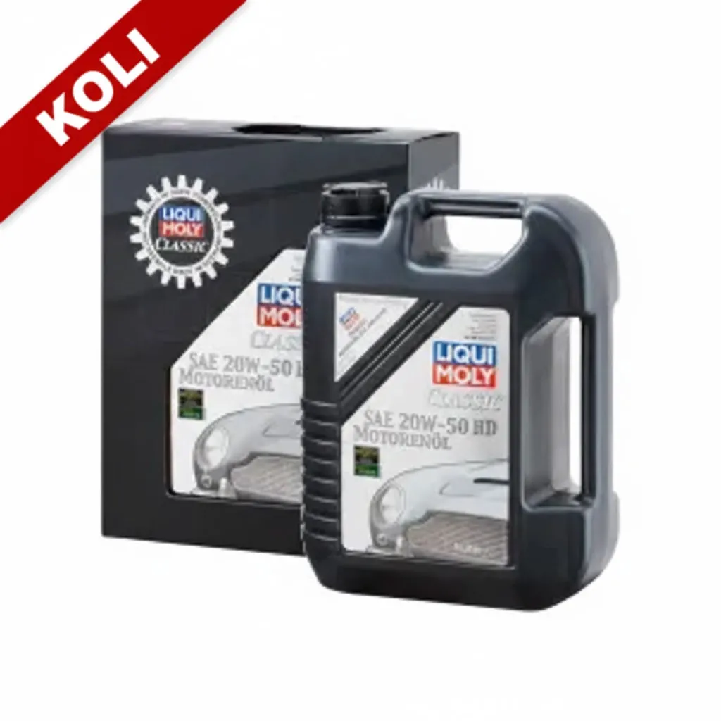 Liqui Moly Classic Motoroil SAE 20W-50 HD Motor Yağı 5 L (4'lü) 1129