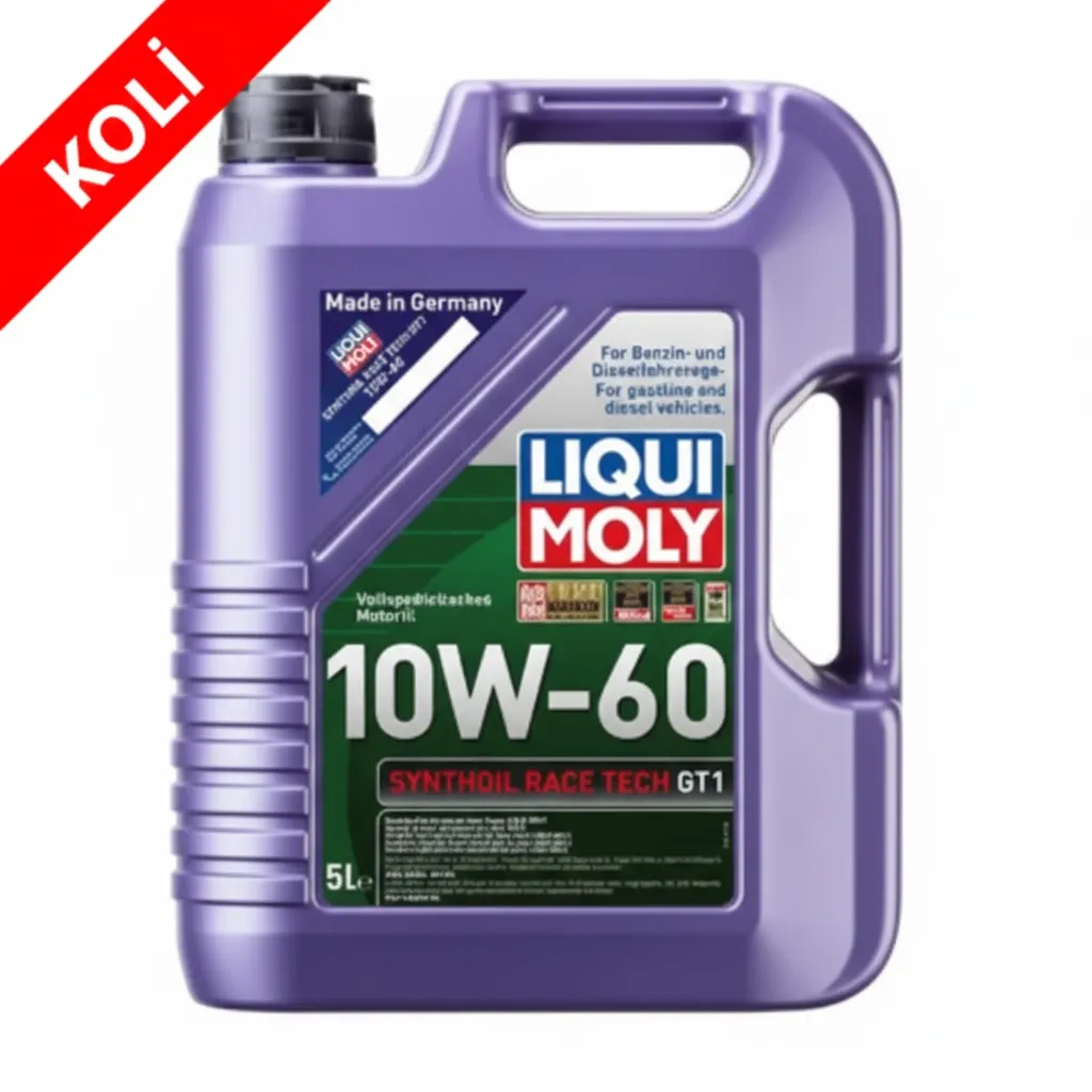 LIQUI MOLY 10W60 Motor Yağı Synthoil Race Tech GT1 5 Litre (4'lü) 8909