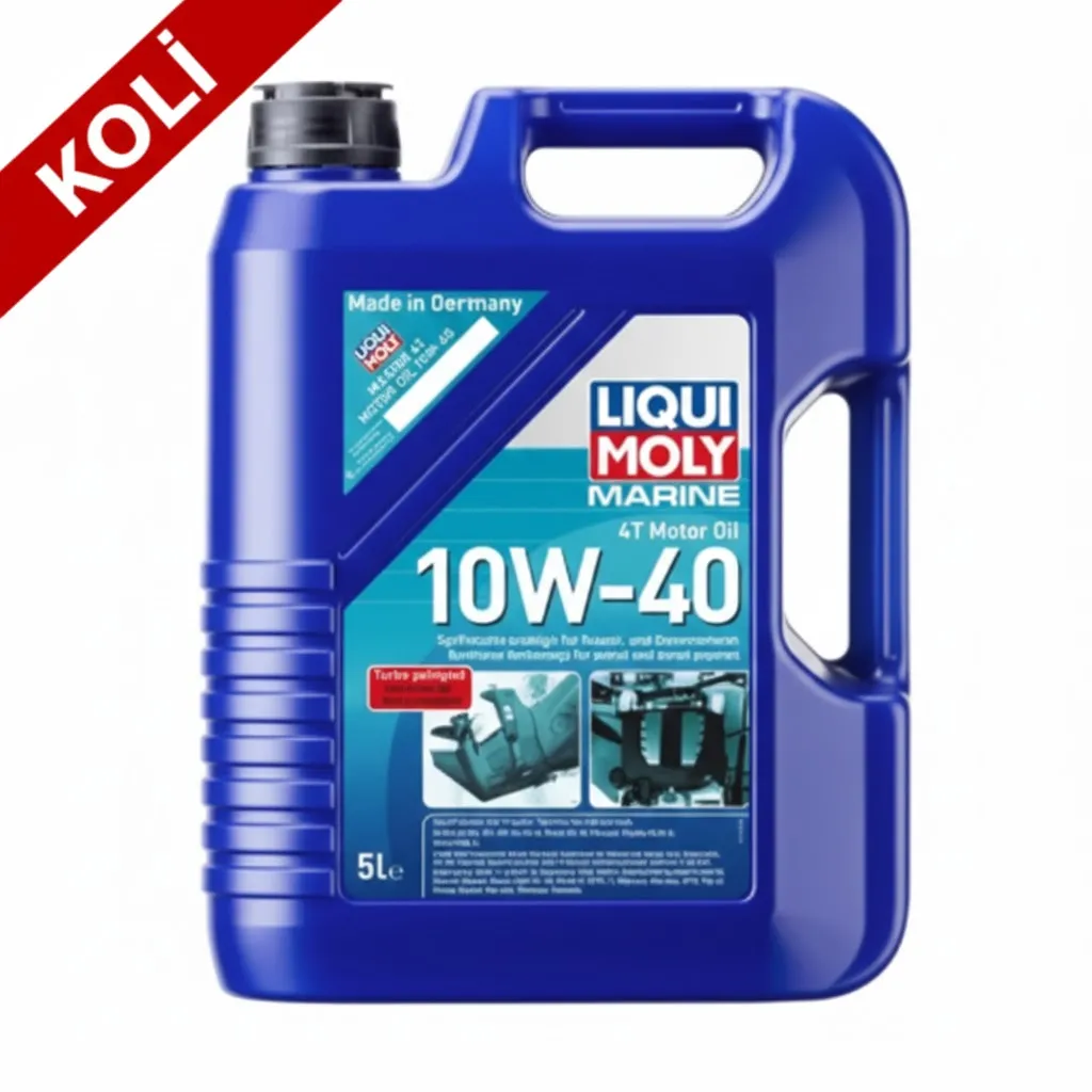 LIQUI MOLY Marine 4T Motor Yağı 10W-40 5 l (4'lü) (25013)