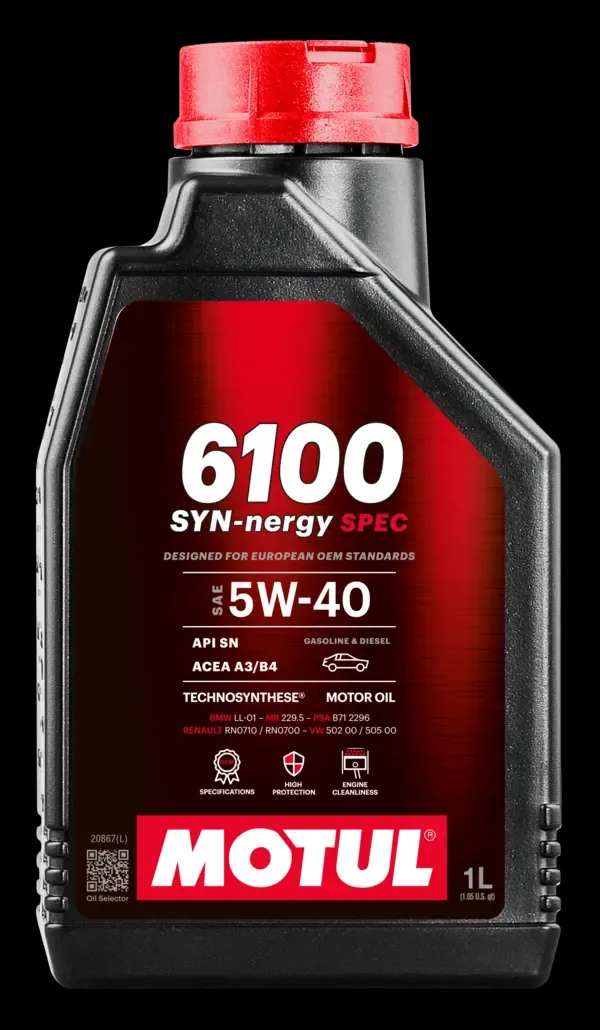 MOTUL 6100 SYN-NERGY SPEC 5W-40 112925